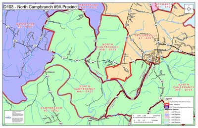 spencer precinct maps county